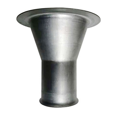 145x140mm Staub-Kollektor-Venturi-Kohlenstoffstahl-Schweißung, zum der Spitze einzusperren