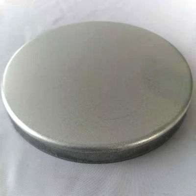 ISO-Filter-Käfig-Ersatzteile, galvanisierte Plattenfilter-Käfig-untere Kappe