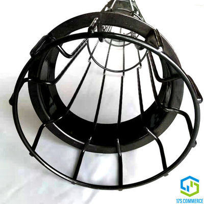 Vergrößerte Ring Top Cap Carbon Steel-Stern-Filter-Käfige