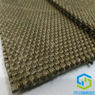 Basaltfaser-Hochtemperatur-Luftschlittenband BFRP-Fahrband Leinwandgürtel Lüftplatte Stoff BFRP-Panel
