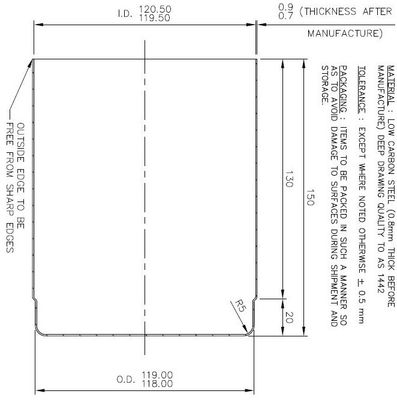 120x150mm 120x80mm filtern Diatretglas
