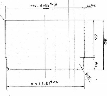 120x150mm 120x80mm filtern Diatretglas