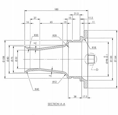 Mikropul-Aluminium Venturi 164x75x180mm