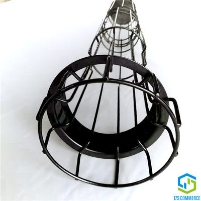Vergrößerte Ring Top Cap Carbon Steel-Stern-Filter-Käfige
