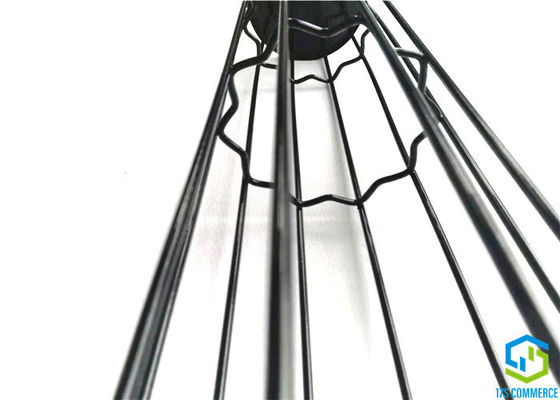 Stern-Ring Dust Collect Filter Cage-Silikon-Beschichtungs-Filter sperren rostfesten beschichtenden Käfig ein
