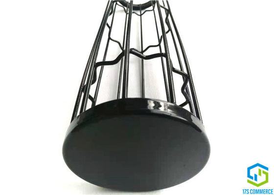 Stern-Ring Dust Collect Filter Cage-Silikon-Beschichtungs-Filter sperren rostfesten beschichtenden Käfig ein