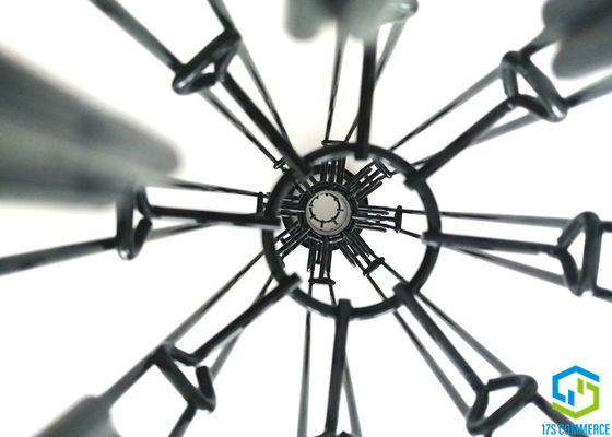 Globale gemeinsame die zwei Abschnitt-Spinnen-Käfig-Stern-Käfig-Silikon-Beschichtung falten Epoxidbeschichtung des Käfig-150mm