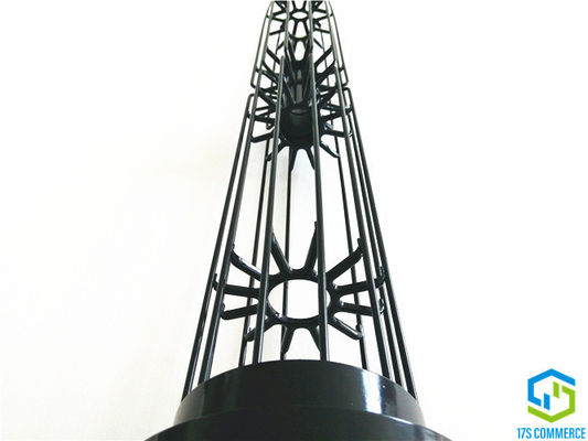 Zwei Stücke spielen Filter-Käfig-Torsion die Hauptrolle gemeinsame Spinne des Silikon-Beschichtungs-Falten-Käfig-110mm Flussstahl-Staub-Kollektor-Käfig einsperren