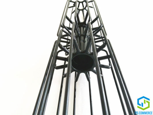 Zwei Stücke spielen Filter-Käfig-Torsion die Hauptrolle gemeinsame Spinne des Silikon-Beschichtungs-Falten-Käfig-110mm Flussstahl-Staub-Kollektor-Käfig einsperren