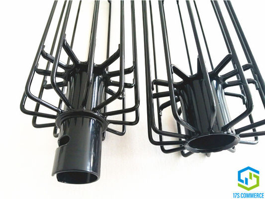 Zwei Stücke spielen Filter-Käfig-Torsion die Hauptrolle gemeinsame Spinne des Silikon-Beschichtungs-Falten-Käfig-110mm Flussstahl-Staub-Kollektor-Käfig einsperren
