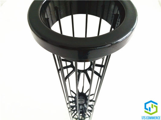 Zwei Stücke spielen Filter-Käfig-Torsion die Hauptrolle gemeinsame Spinne des Silikon-Beschichtungs-Falten-Käfig-110mm Flussstahl-Staub-Kollektor-Käfig einsperren