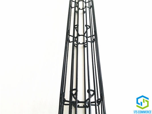 Entfernbare SpitzenFlussstahl-Stern-Filter-Käfige der kappen-Q235
