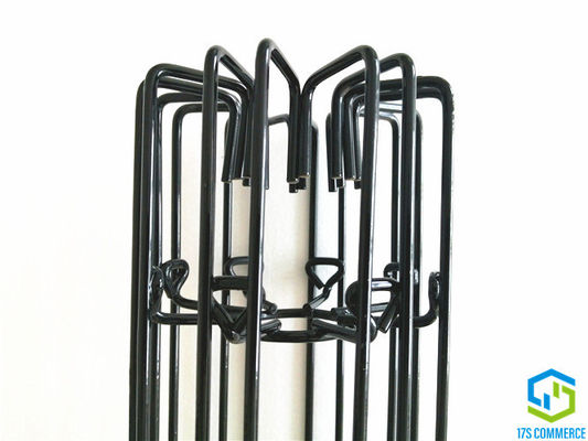 Entfernbare SpitzenFlussstahl-Stern-Filter-Käfige der kappen-Q235