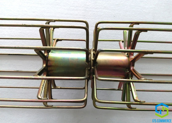 Verzinkungs-Bajonett-gemeinsame Stern-Filter-Käfige zwei Stücke 138mm 12 Ray