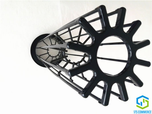 Der Draht-Spinnen-110mm Falten-Spinnen-Käfig-Staub-Kollektor-Käfig Stern-Käfig-Silikon-Beschichtungs-Falten-des Käfig-12