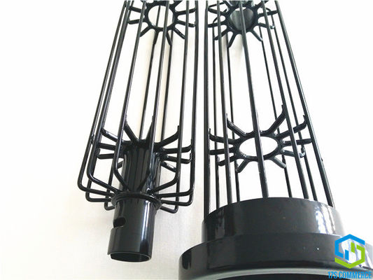 12 Flussstahl-Gewebefilter sperrt der Falten-Q235 PTFE-Stern-Taschen-Käfig ein